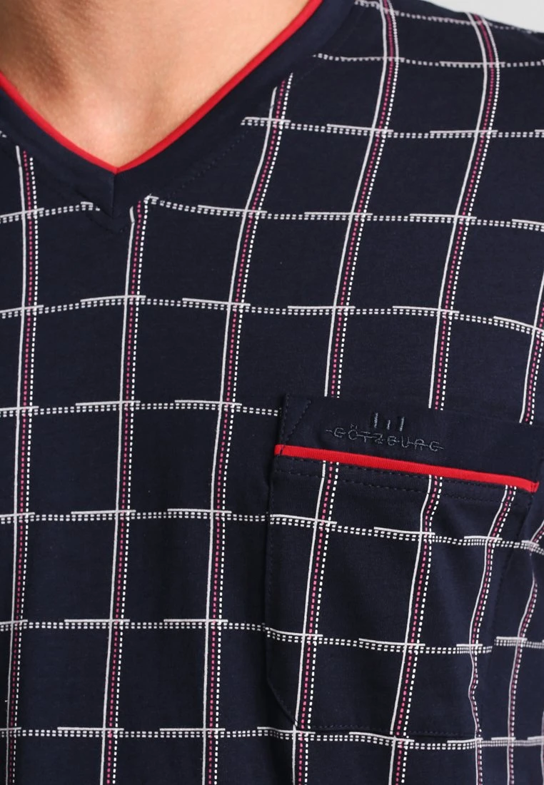 Antonio Set - Pyjama - Navy 4 Antonio Set - Pyjama - Navy - Afbeelding 4