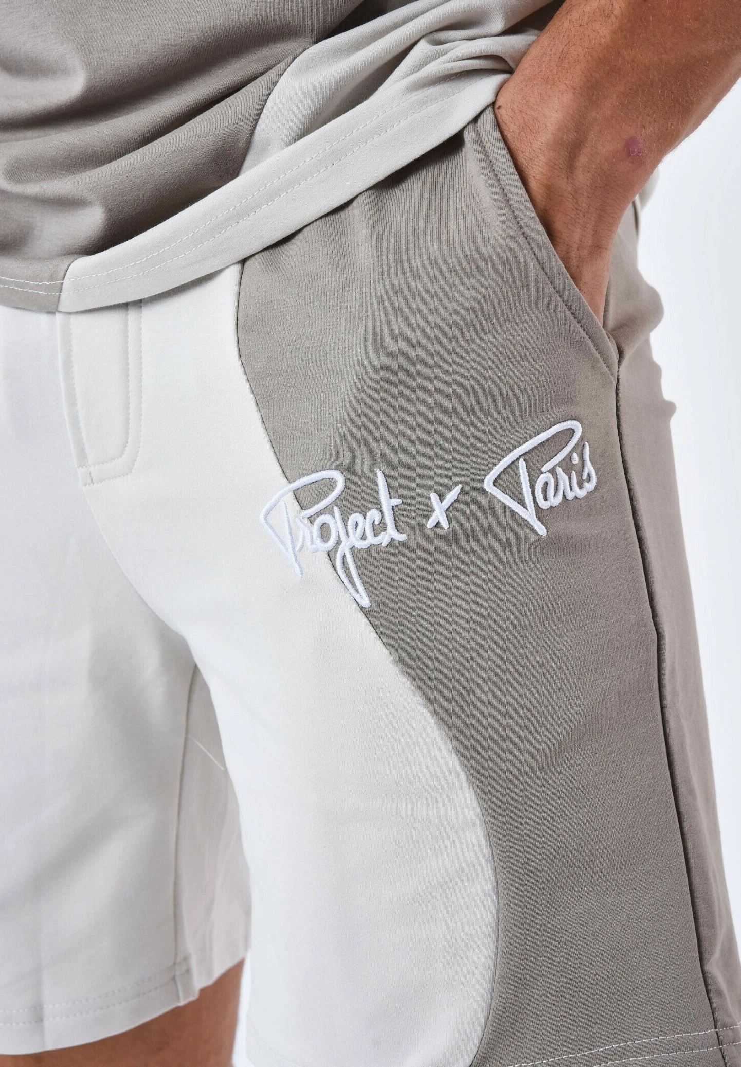 Bicolore Style Vague - Trainingsbroek - Taupe 4 Bicolore Style Vague - Trainingsbroek - Taupe - Afbeelding 4