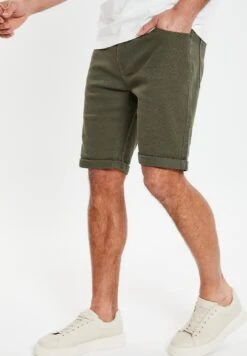 Threadbare Sanky - Jeansshort - Khaki
