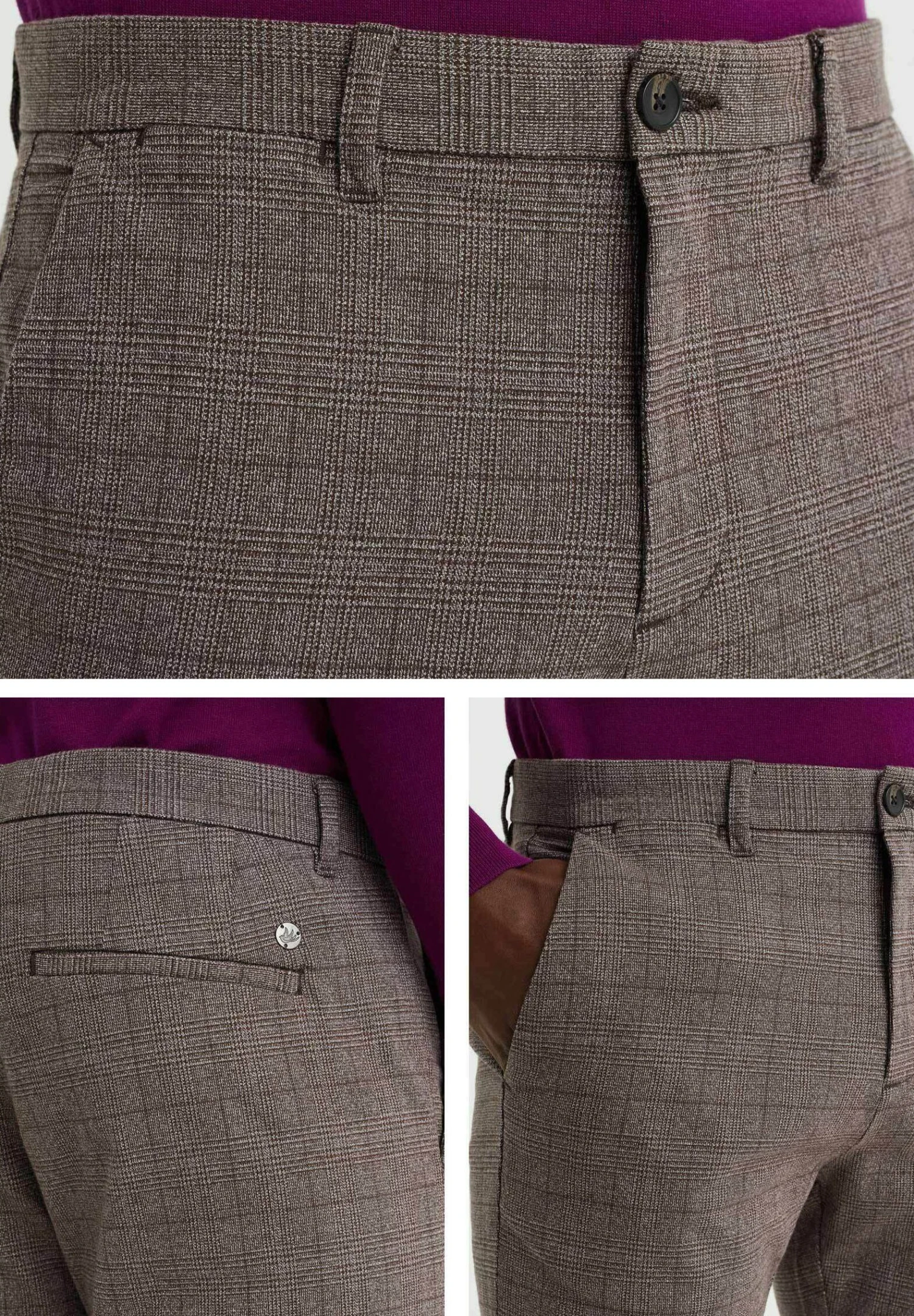 WE FASHION Fundamentals - Chino - Brown 4 WE FASHION Fundamentals - Chino - Brown - Afbeelding 4