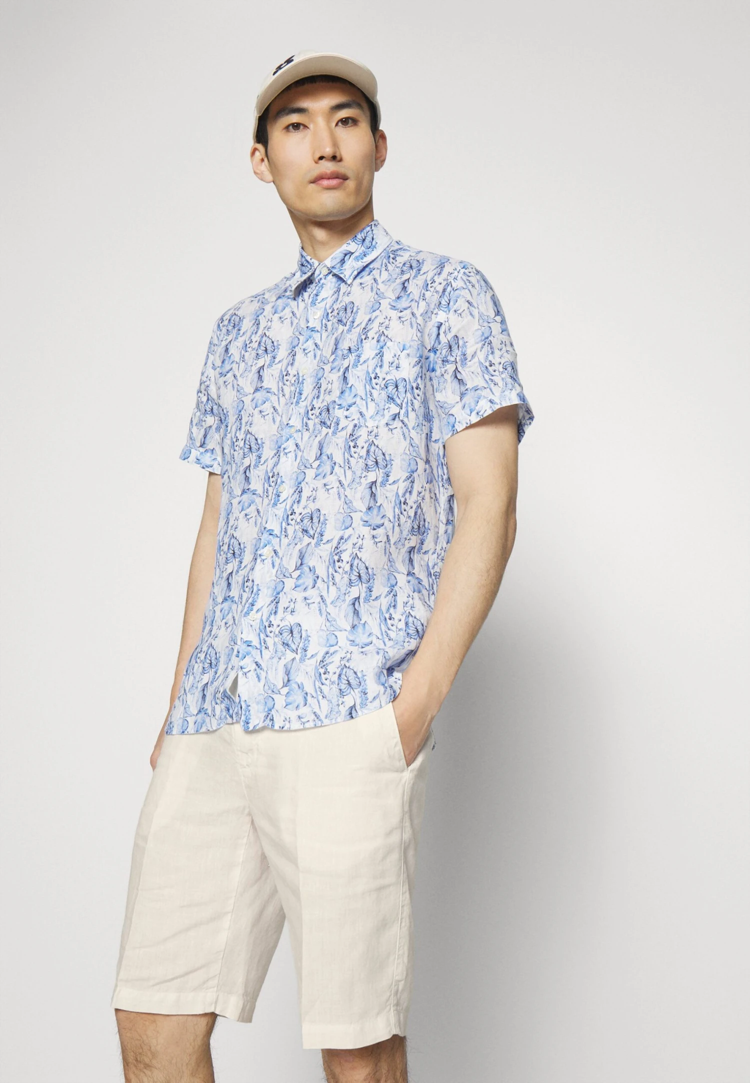 120% Lino Bermuda - Shorts - Champagne Soft Fade 4 120% Lino Bermuda - Shorts - Champagne Soft Fade - Afbeelding 4