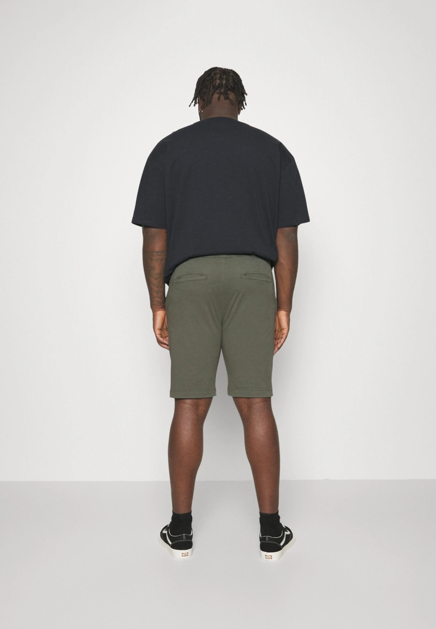 Elasticated Waist Shorts - Shorts - Army 3 Elasticated Waist Shorts - Shorts - Army - Afbeelding 3