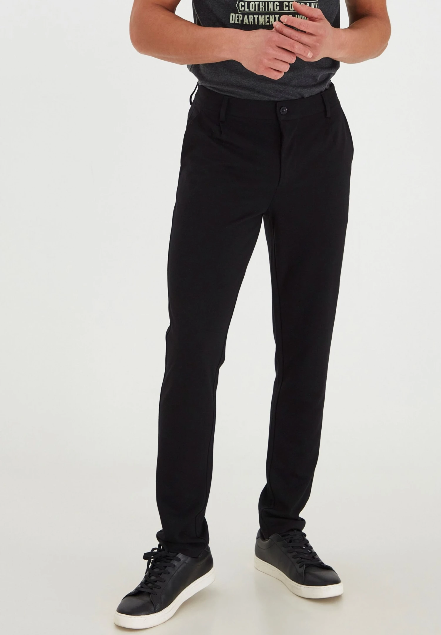 CASUAL FRIDAY Cfjoris - Chino - Black 1 CASUAL FRIDAY Cfjoris - Chino - Black