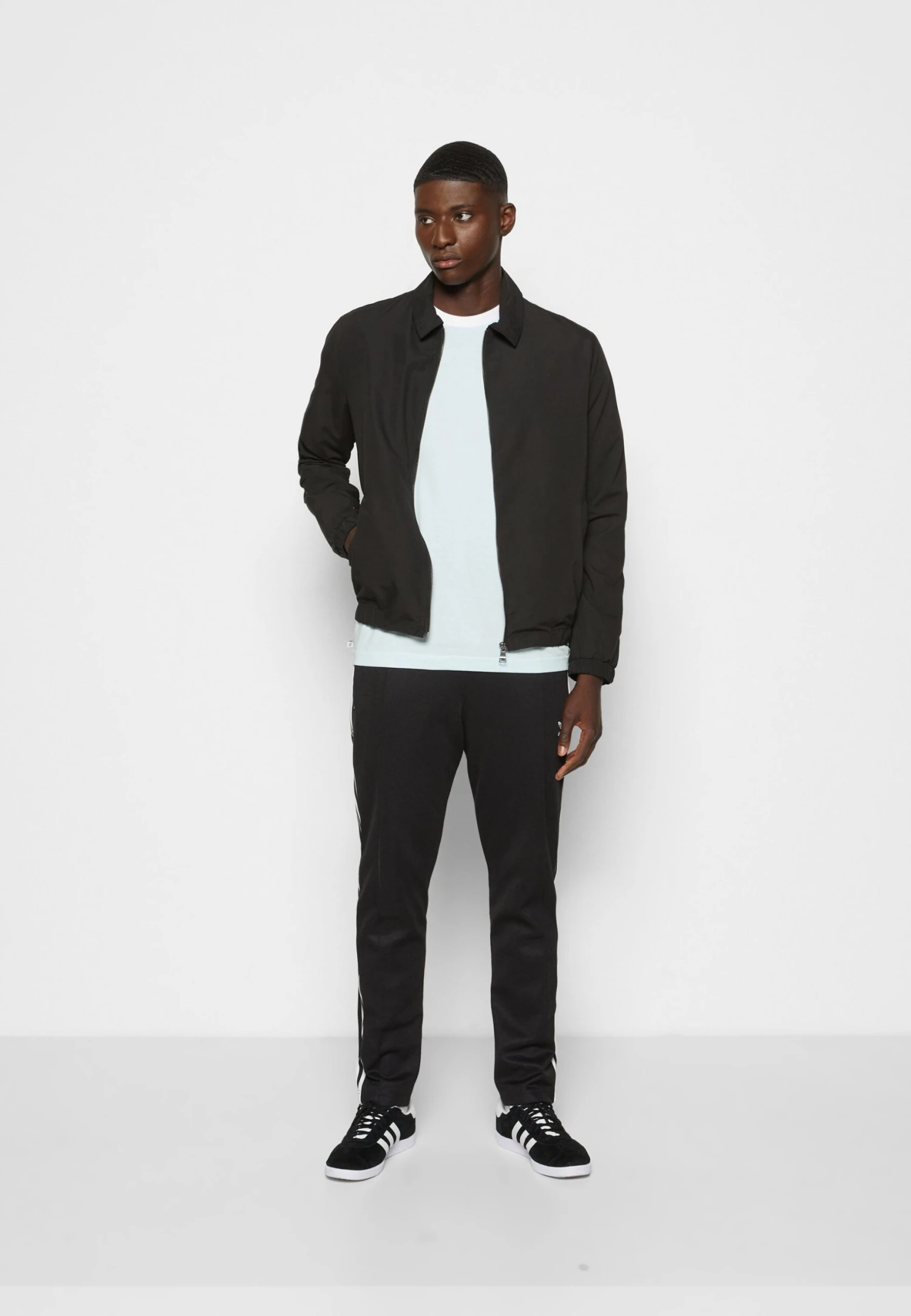 Adidas Originals Trace Tee - T-Shirt Basic - Almost Blue 2 Adidas Originals Trace Tee - T-Shirt Basic - Almost Blue - Afbeelding 2