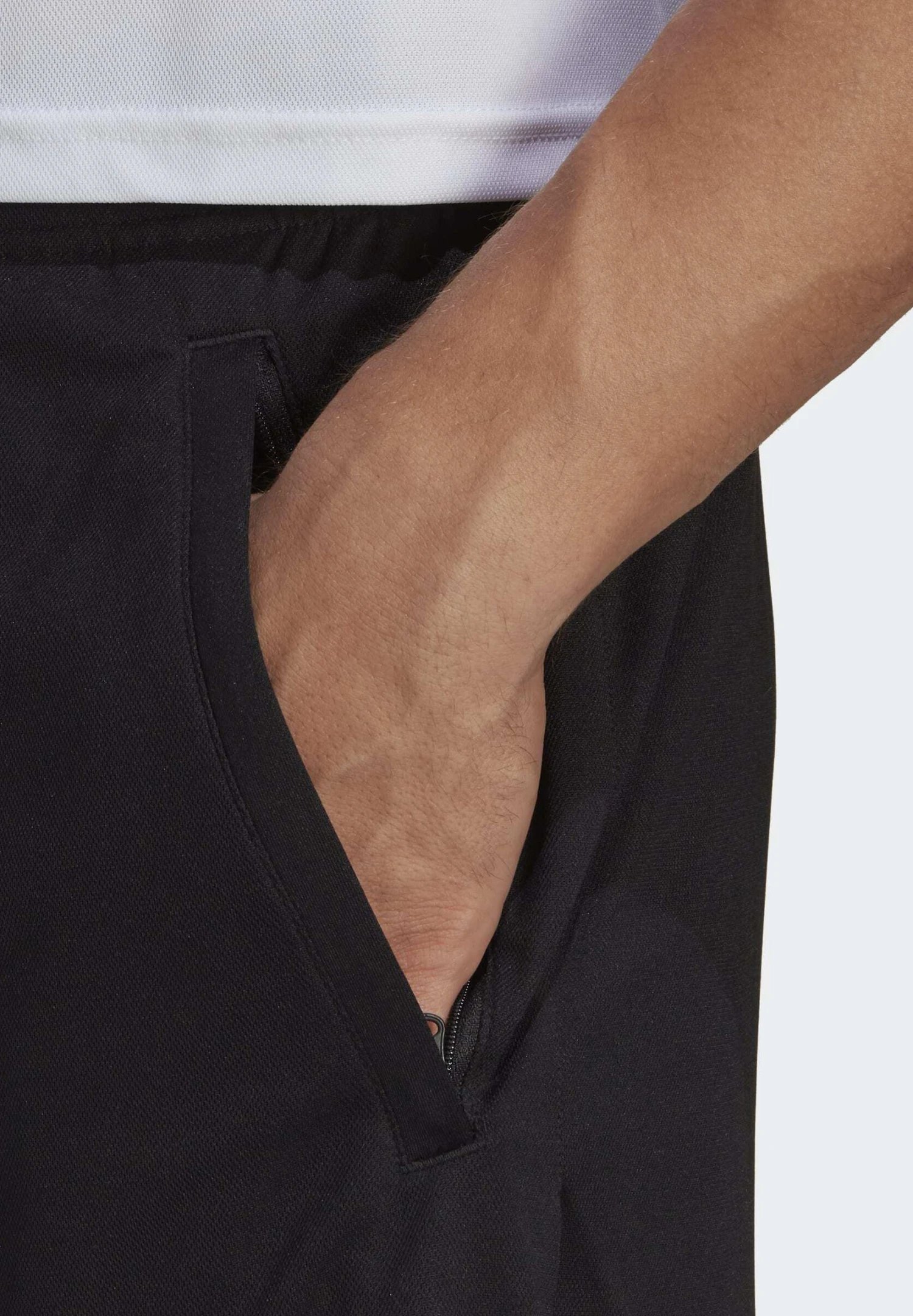 ADIDAS PERFORMANCE Tr Es Logo Sho - Korte Broeken - Black/White 3 ADIDAS PERFORMANCE Tr Es Logo Sho - Korte Broeken - Black/White - Afbeelding 3