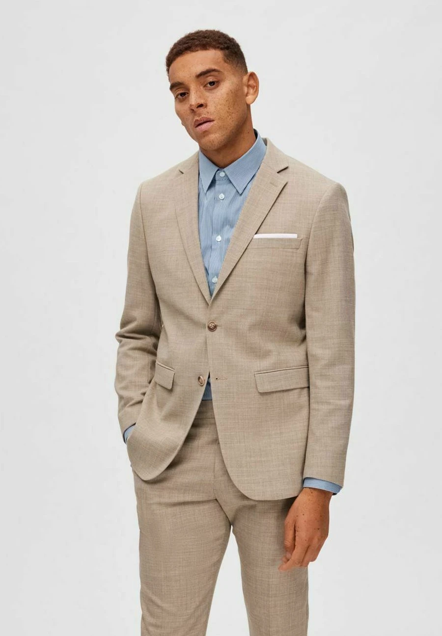 Selected Homme Mix - Blazer - Sand 1 Selected Homme Mix - Blazer - Sand