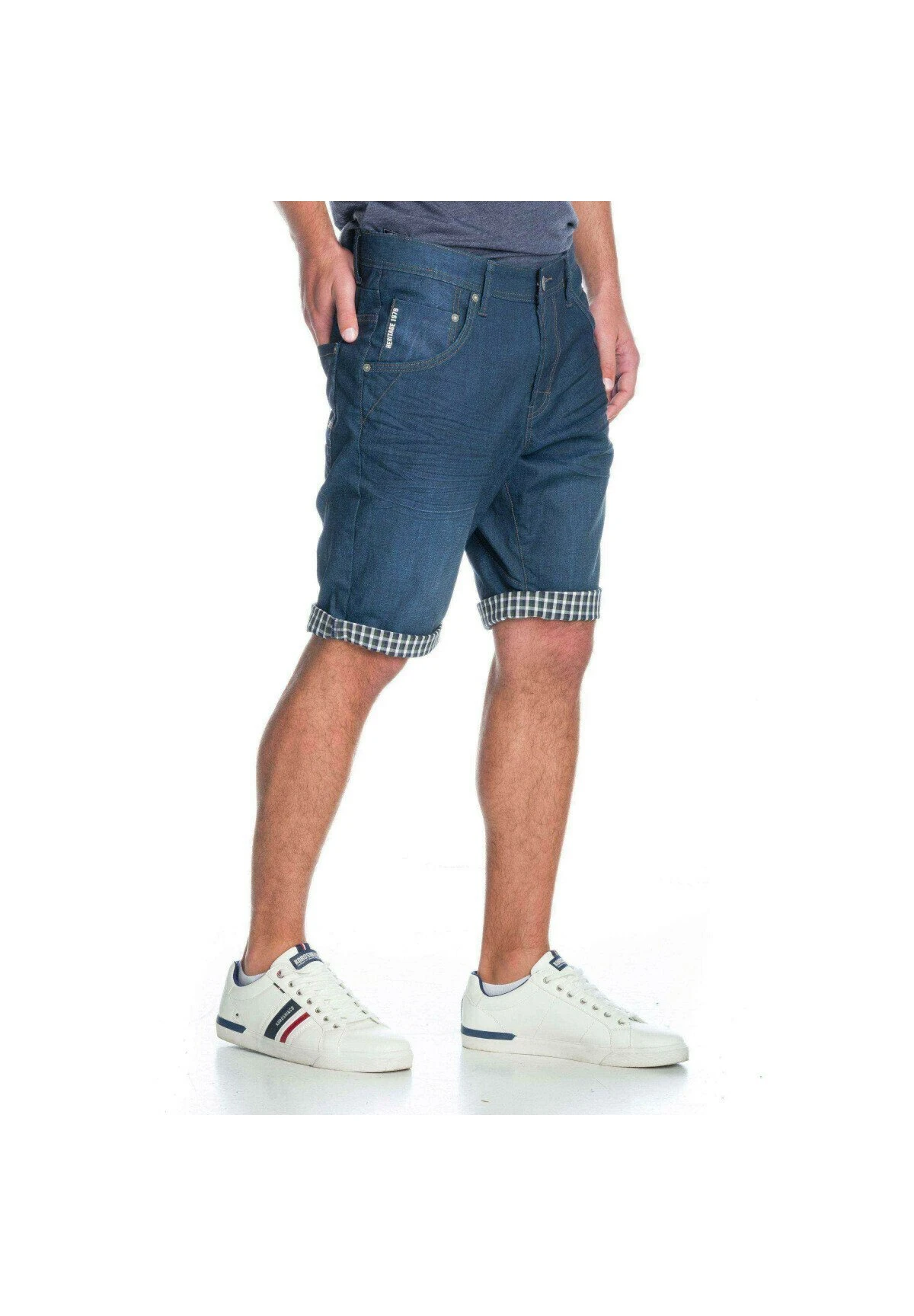Koroshi Jeansshort - Blue Denim 3 Koroshi Jeansshort - Blue Denim - Afbeelding 3