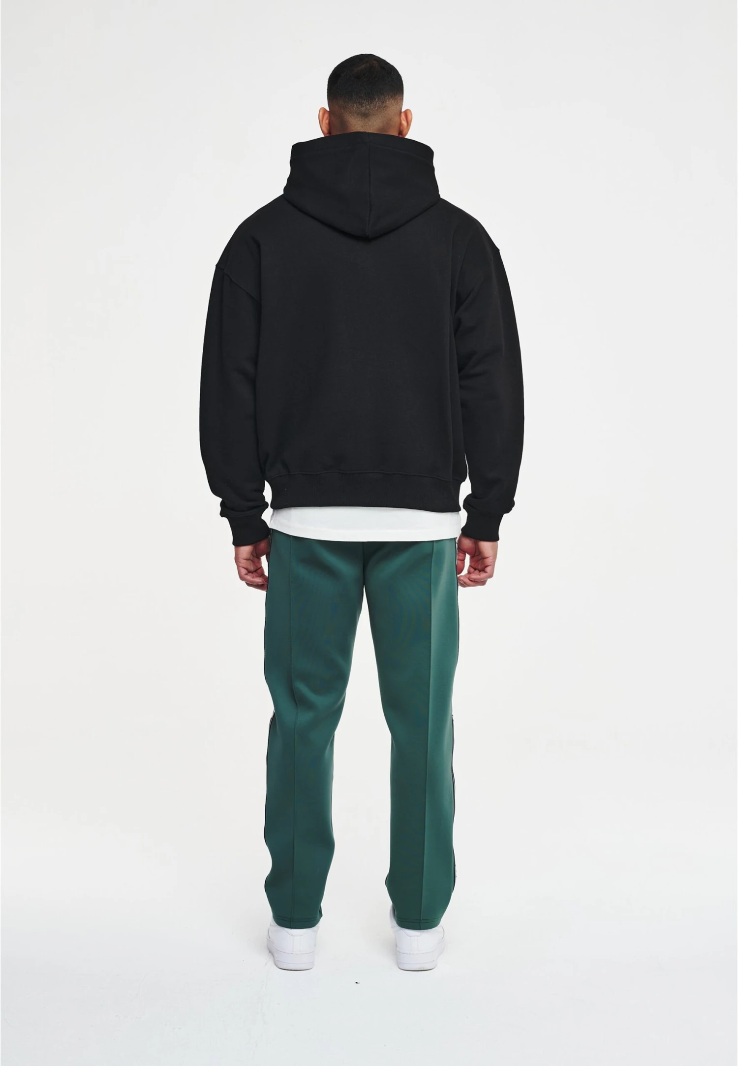 Pegador Wide Track Pants Unisex - Trainingsbroek - Forest Green/Black 3 Pegador Wide Track Pants Unisex - Trainingsbroek - Forest Green/Black - Afbeelding 3