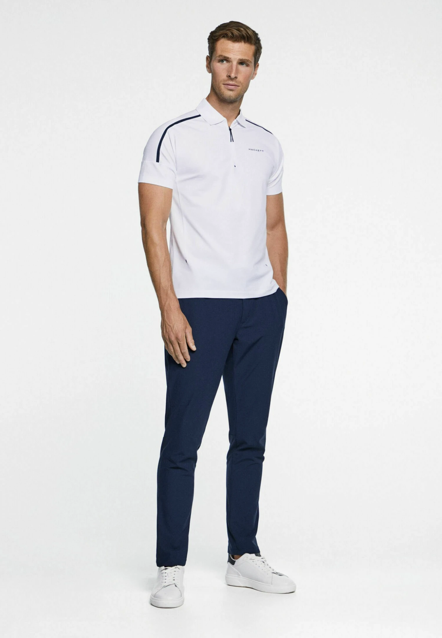 Hackett London Hs Travel Hz - Poloshirt - White 2 Hackett London Hs Travel Hz - Poloshirt - White - Afbeelding 2