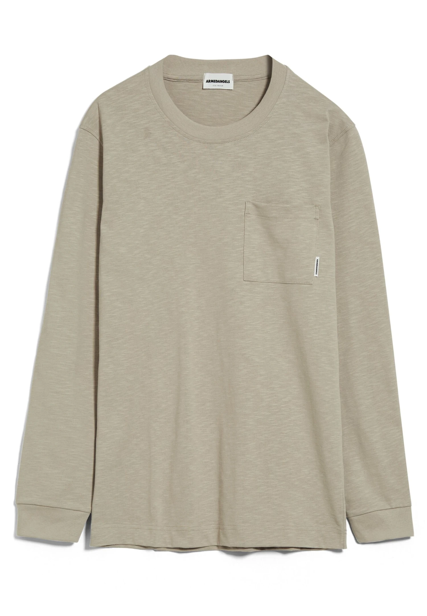 Armedangels Baazo Flamé - Longsleeve - Sand Stone 7 Armedangels Baazo Flamé - Longsleeve - Sand Stone - Afbeelding 7