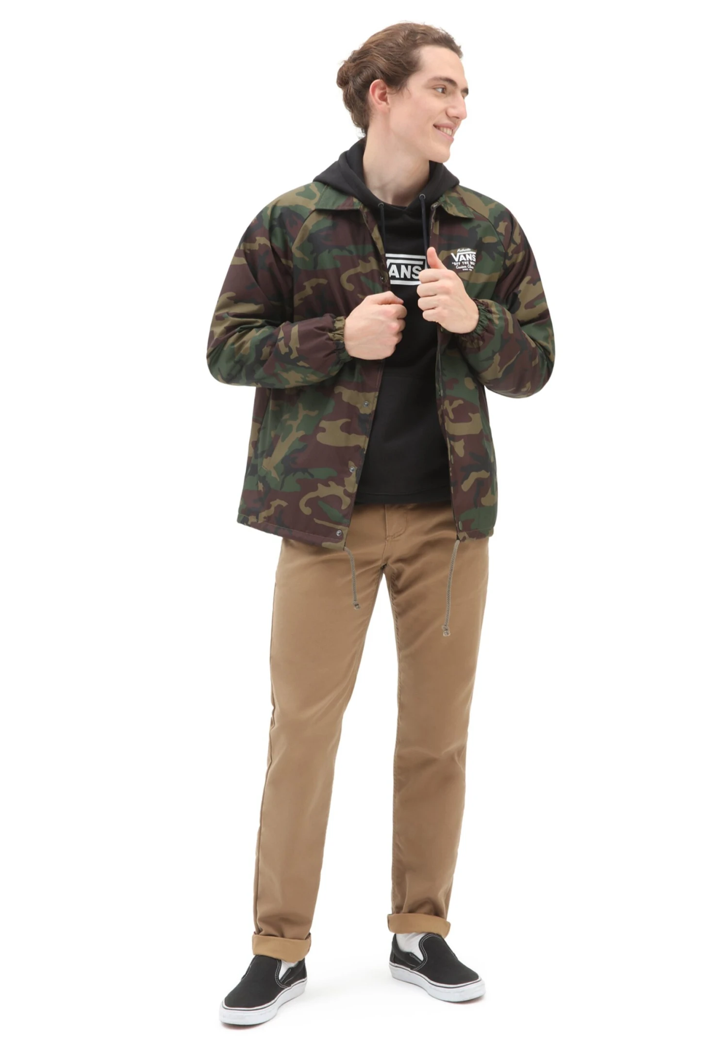 Vans Mn Authentic Slim - Chino - Medium Brown 2 Vans Mn Authentic Slim - Chino - Medium Brown - Afbeelding 2