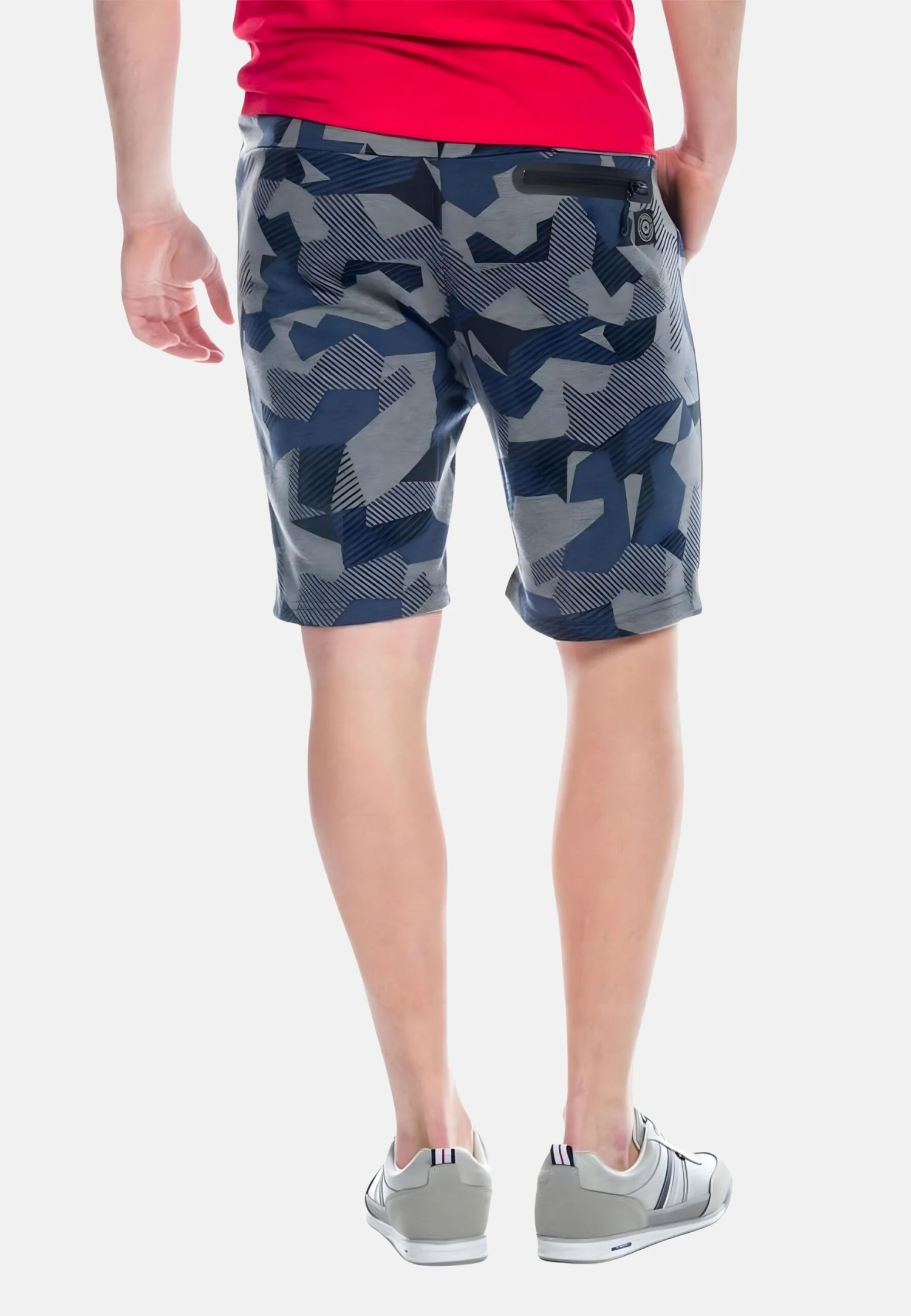 Koroshi Plush Camouflage Cam - Shorts - Azul Blue 3 Koroshi Plush Camouflage Cam - Shorts - Azul Blue - Afbeelding 3