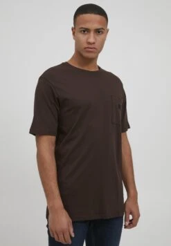 Solid Sdvicente Tee 21106125 - T-Shirt Print - Khaki