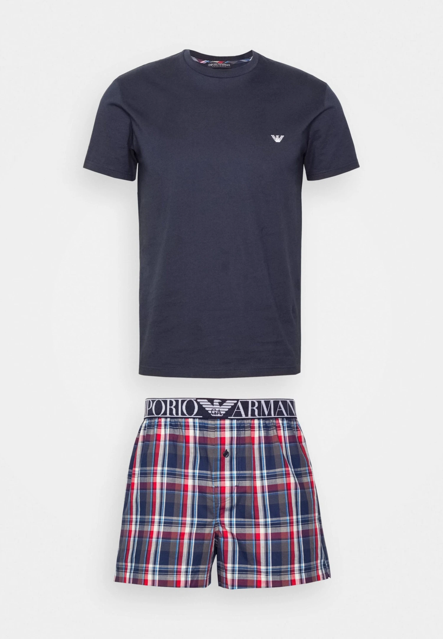 Emporio Armani Pyjama - Blue/Grey/Red 5 Emporio Armani Pyjama - Blue/Grey/Red - Afbeelding 5