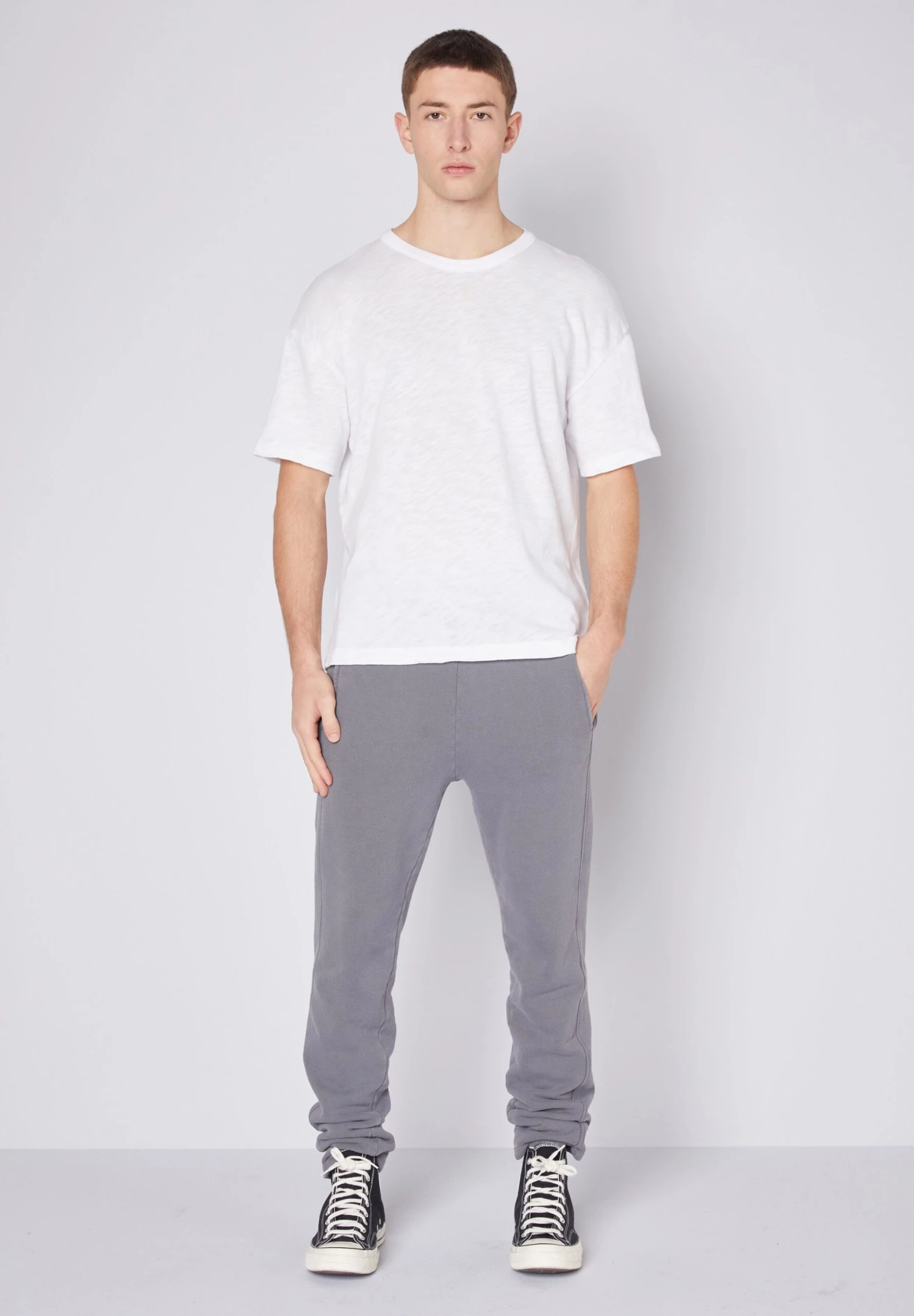 American Vintage Sonoma - T-Shirt Basic - Blanc 2 American Vintage Sonoma - T-Shirt Basic - Blanc - Afbeelding 2