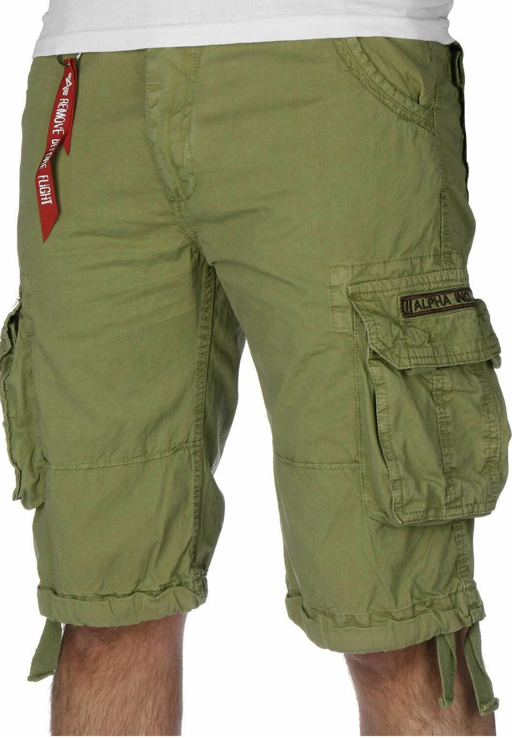 Alpha Industries Jet - Shorts - Khaki 1 Alpha Industries Jet - Shorts - Khaki