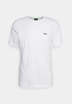 Boss Tee Curved - T-Shirt Basic - White