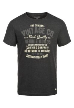 Blend Bhvadim - T-Shirt Print - Charcoal 9 Blend Bhvadim - T-Shirt Print - Charcoal -Next Verkoopwinkel 8ca213031a784ceab1d2b24d66cff468