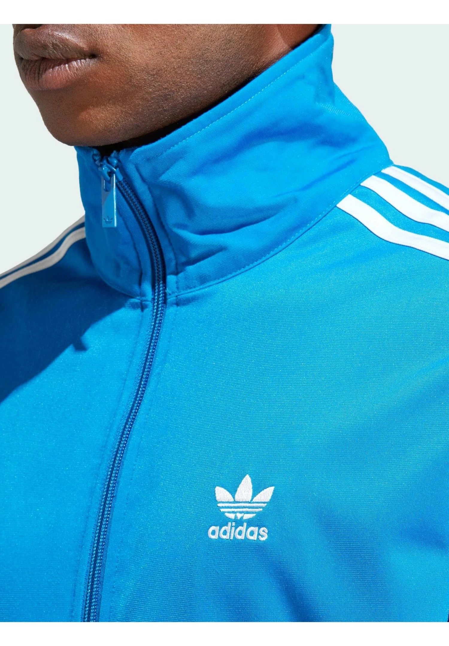 Adidas Originals Fbird Tt - Trainingsvest - Blue Bird White 3 Adidas Originals Fbird Tt - Trainingsvest - Blue Bird White - Afbeelding 3