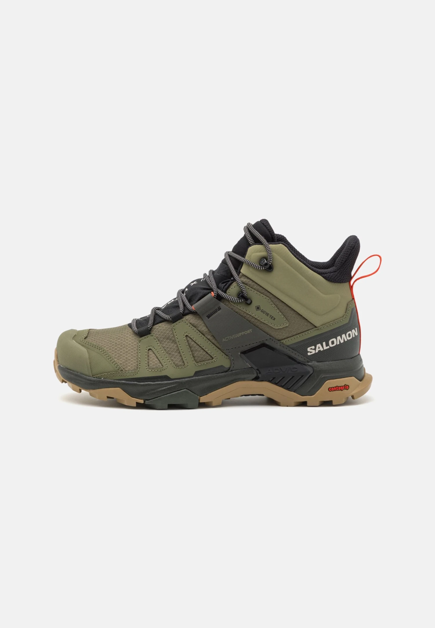 Salomon X Ultra 4 Mid Gtx - Outdoorschoenen - Deep Lichen Green/Peat/Kelp 1 Salomon X Ultra 4 Mid Gtx - Outdoorschoenen - Deep Lichen Green/Peat/Kelp