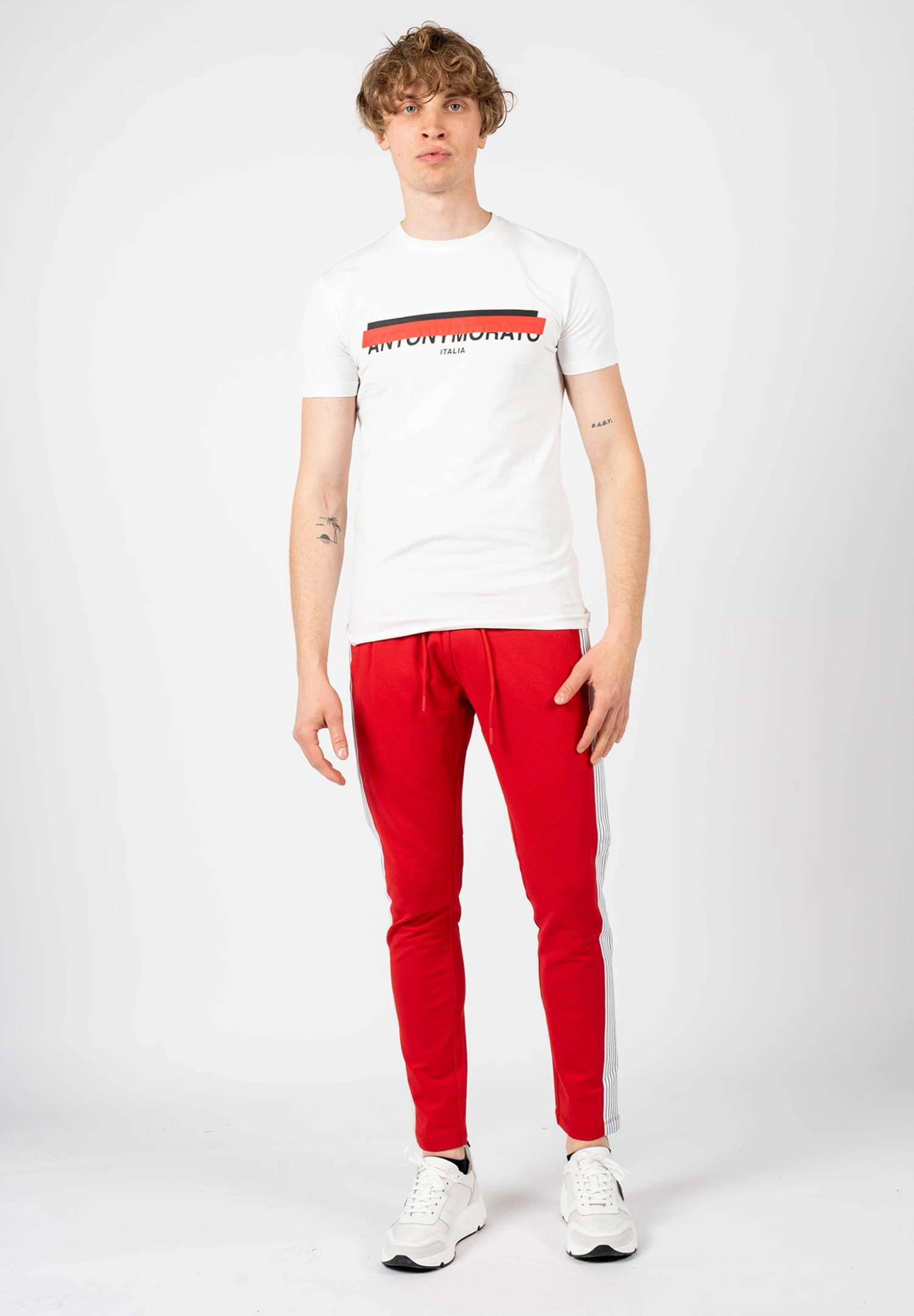 Antony Morato Mmfp Fa- Trainingsbroek - Red 5 Antony Morato Mmfp Fa- Trainingsbroek - Red - Afbeelding 5