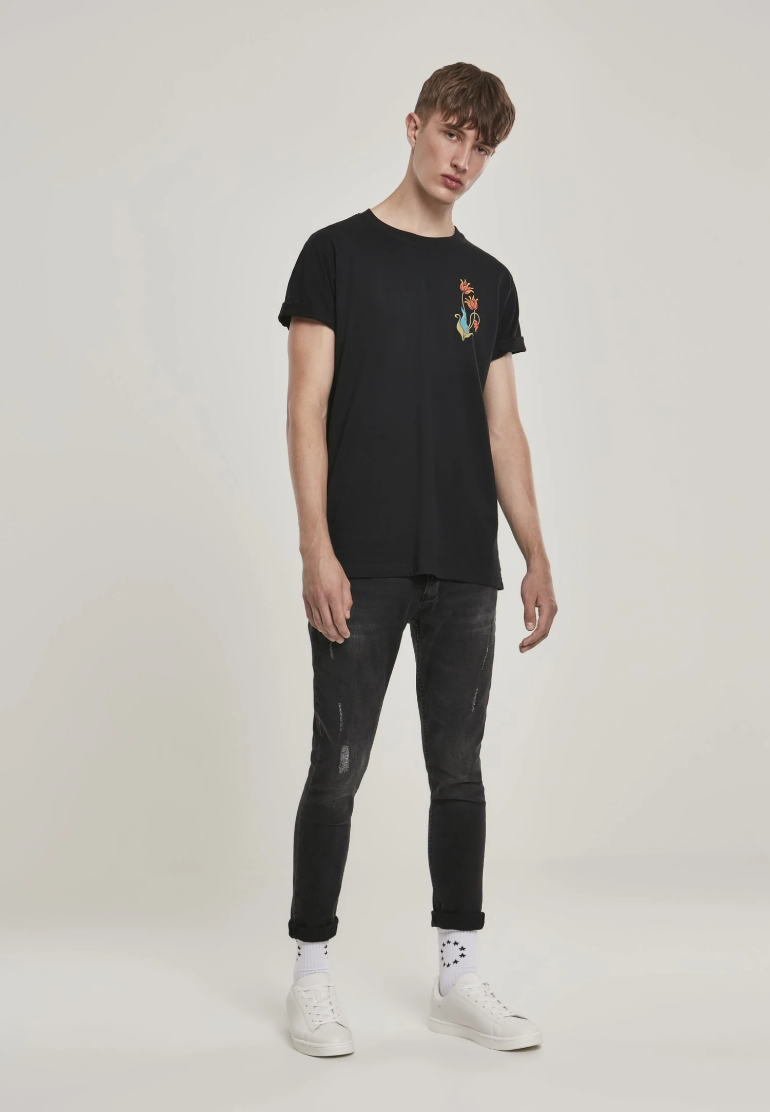 Mister Tee Love & Respect- T-Shirt Print - Black 2 Mister Tee Love & Respect- T-Shirt Print - Black - Afbeelding 2