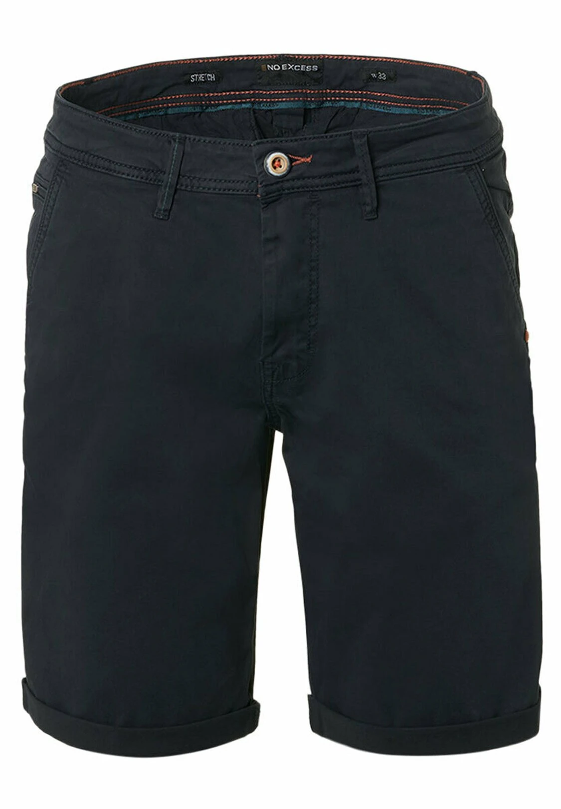 No-Excess Garment Dyed Twill Stretch Responsible Choice - Shorts - Night 5 No-Excess Garment Dyed Twill Stretch Responsible Choice - Shorts - Night - Afbeelding 5