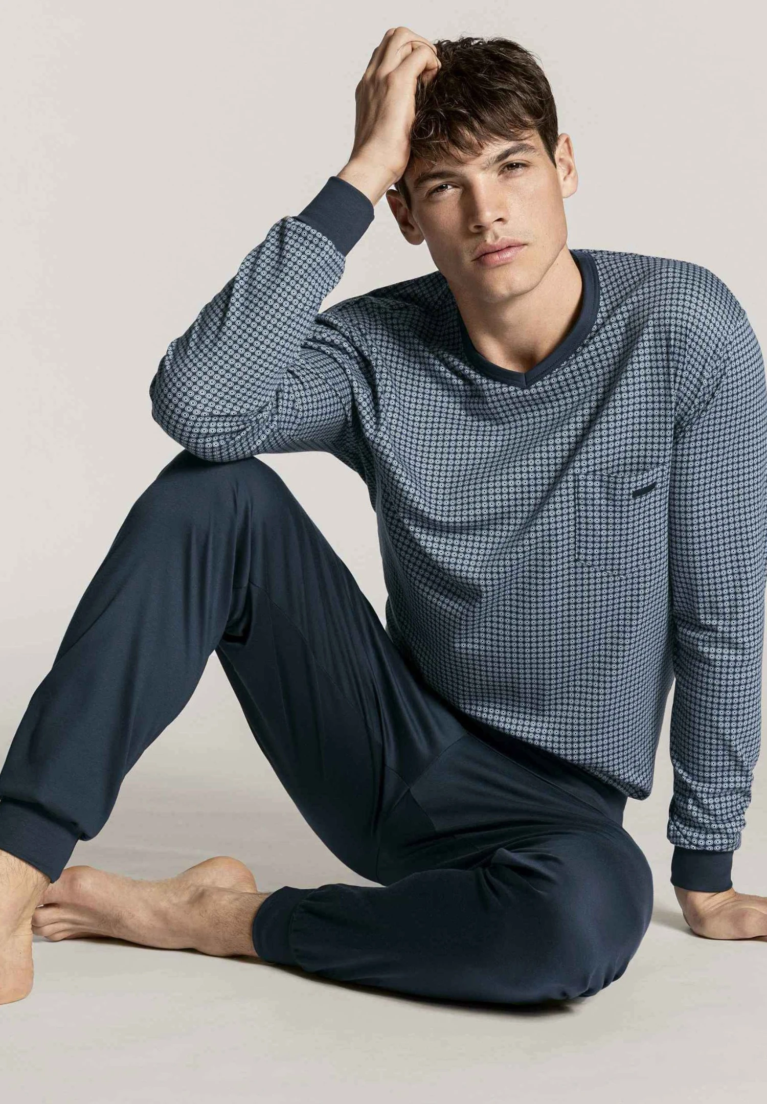 Calida Pyjama - Indigo Mood 1 Calida Pyjama - Indigo Mood