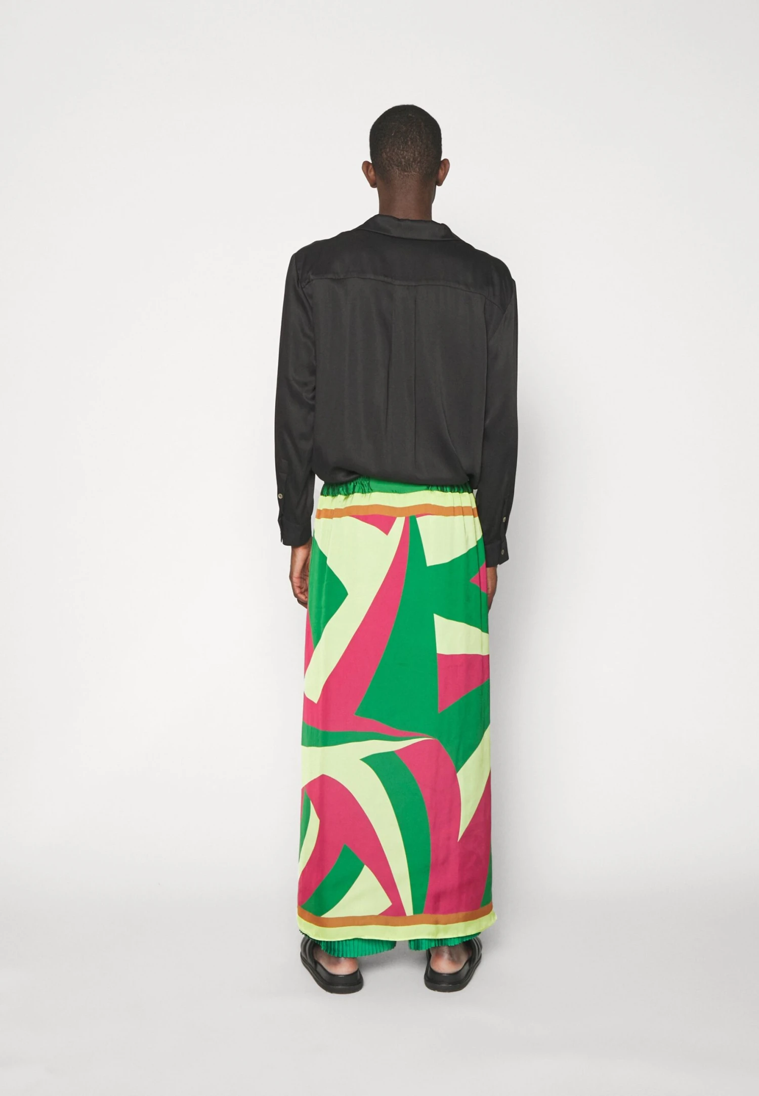 Burkina Palazzo - Broek - Green 4 Burkina Palazzo - Broek - Green - Afbeelding 4