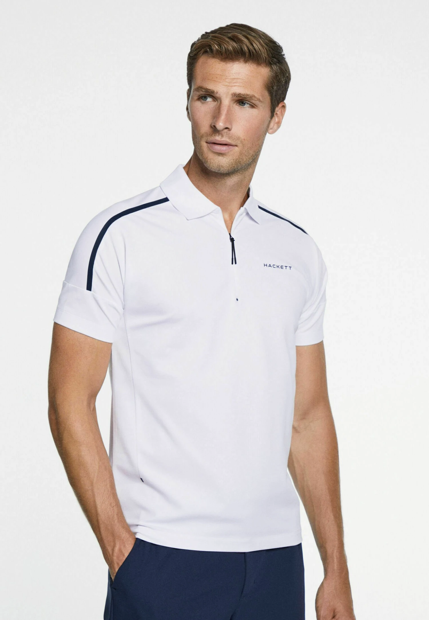 Hackett London Hs Travel Hz - Poloshirt - White 1 Hackett London Hs Travel Hz - Poloshirt - White