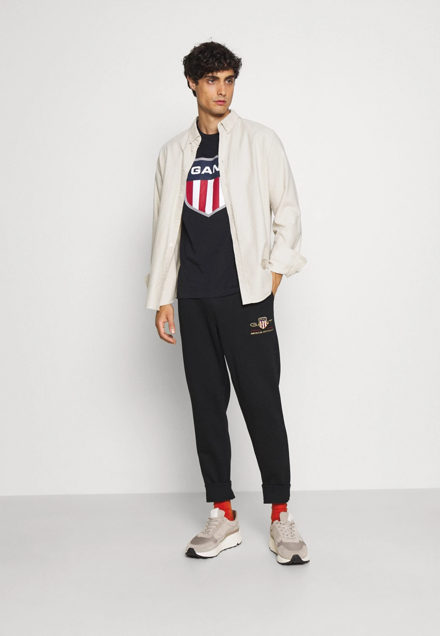 Gant Archive Shield- Trainingsbroek - Black 2 Gant Archive Shield- Trainingsbroek - Black - Afbeelding 2