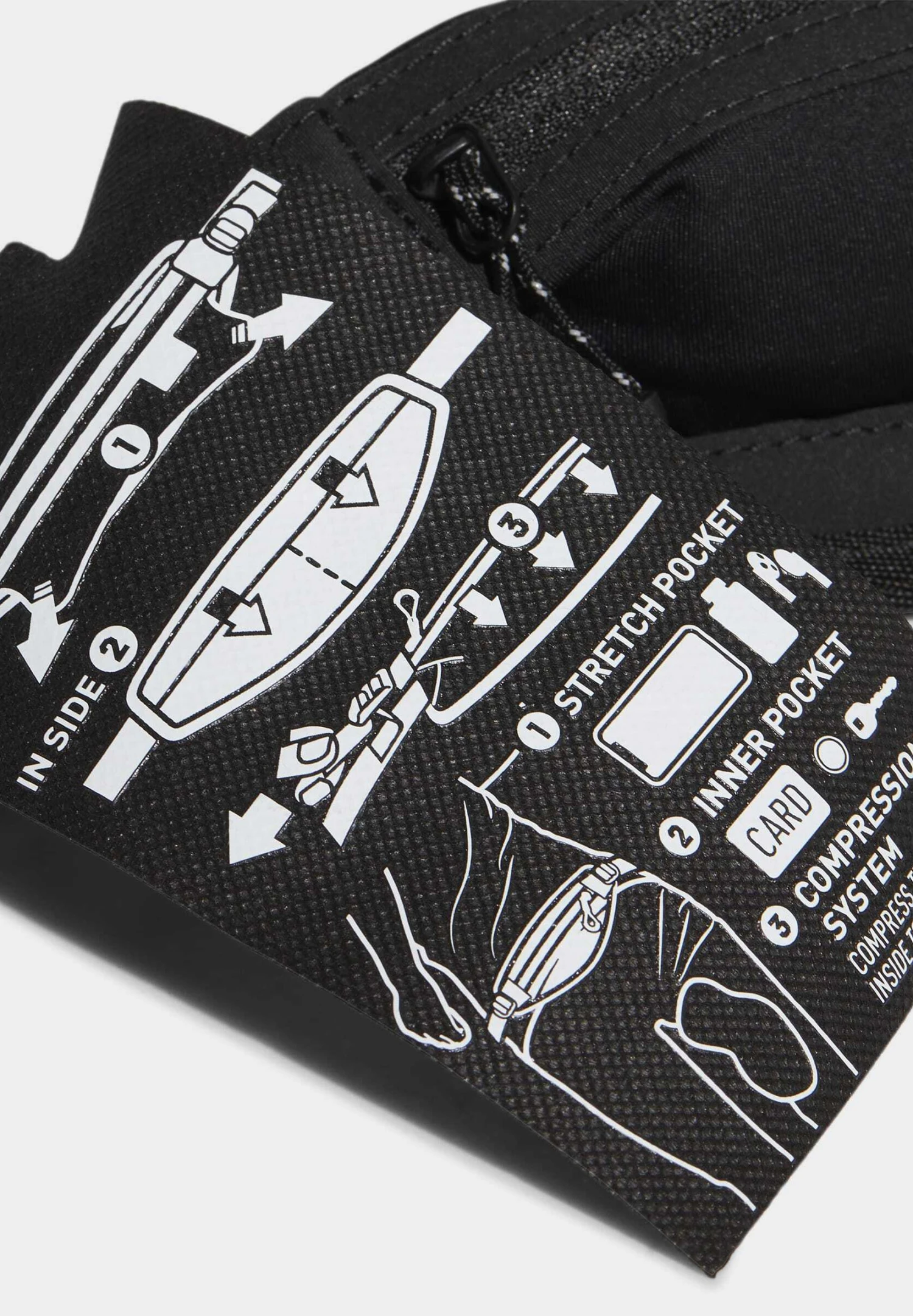 ADIDAS PERFORMANCE Run Wb - Heuptas - Black 5 ADIDAS PERFORMANCE Run Wb - Heuptas - Black - Afbeelding 5