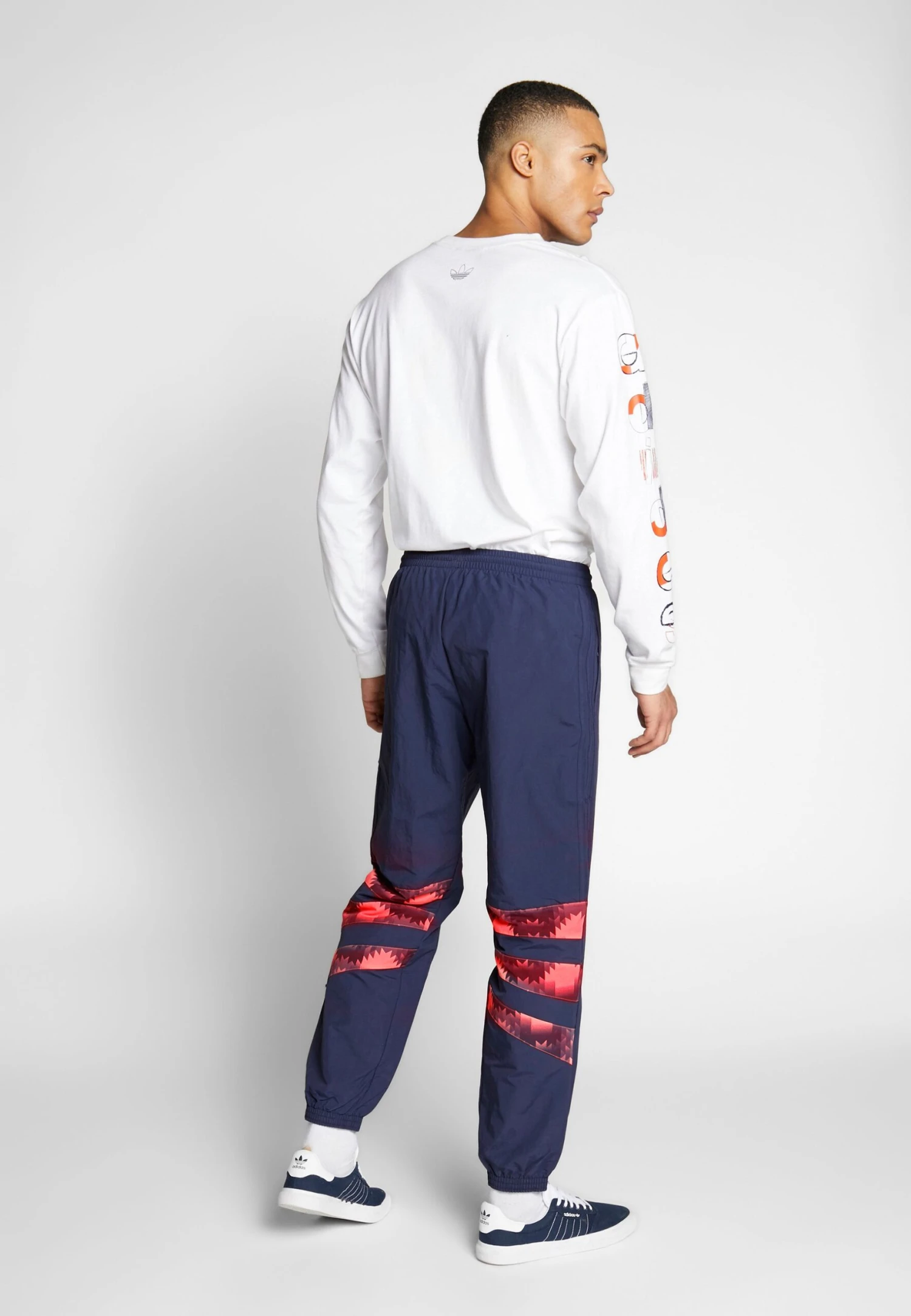 Adidas Originals Football Graphic Track Pants - Trainingsbroek - Blue 3 Adidas Originals Football Graphic Track Pants - Trainingsbroek - Blue - Afbeelding 3