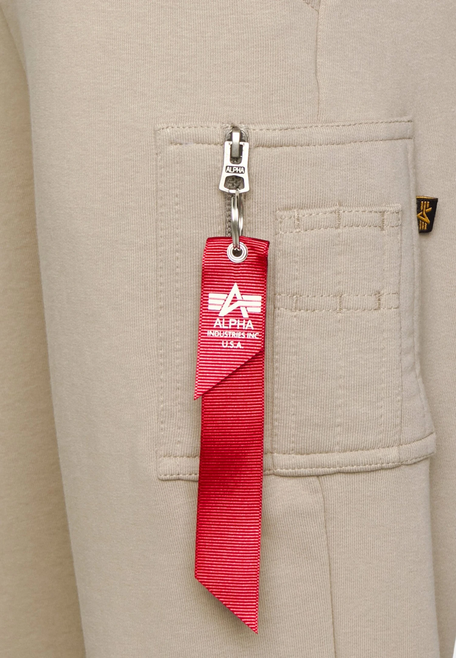 Alpha Industries X Fit Slim Cargo Pant - Trainingsbroek - Vintage Sand 3 Alpha Industries X Fit Slim Cargo Pant - Trainingsbroek - Vintage Sand - Afbeelding 3