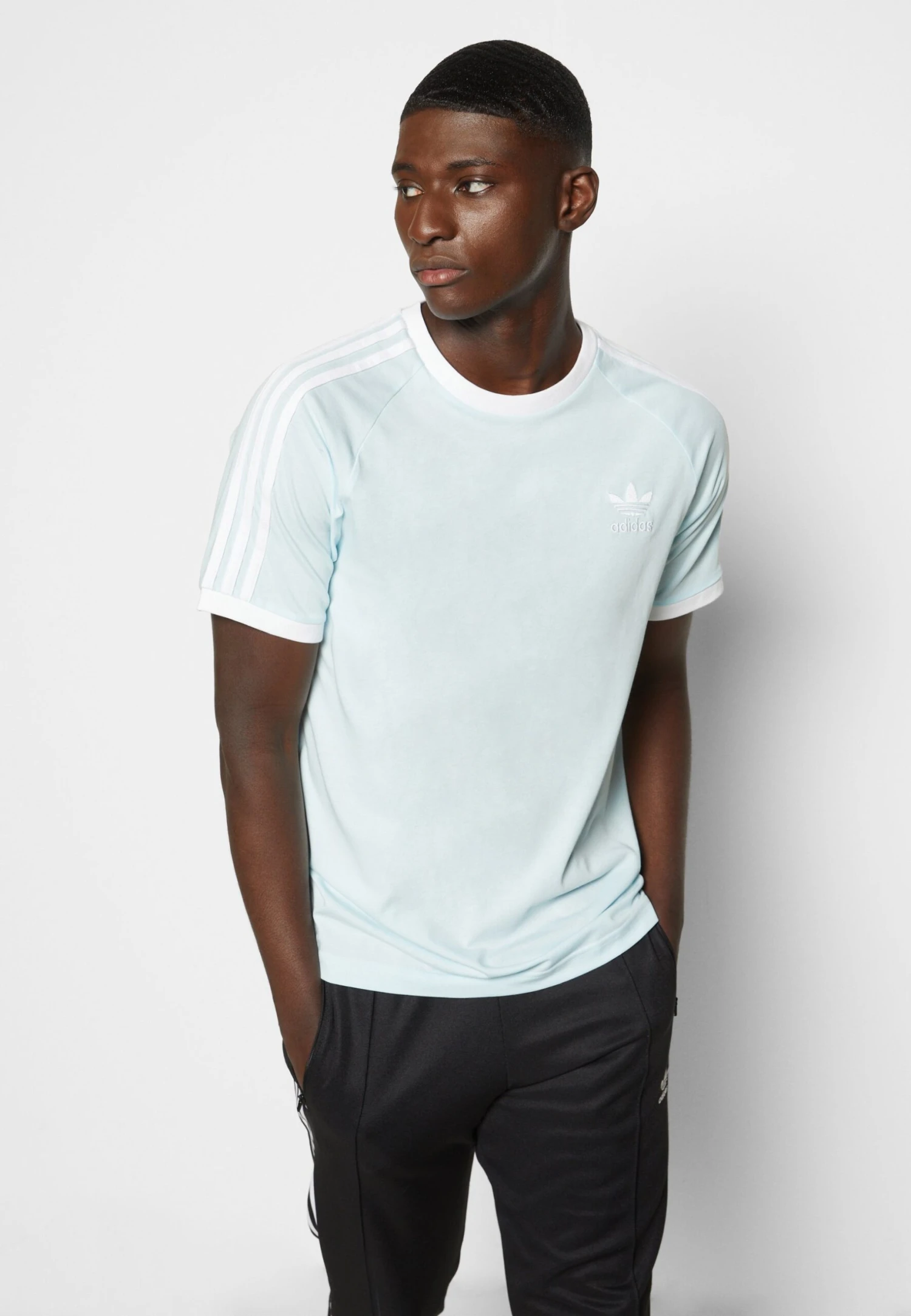 Adidas Originals Trace Tee - T-Shirt Basic - Almost Blue 5 Adidas Originals Trace Tee - T-Shirt Basic - Almost Blue - Afbeelding 5