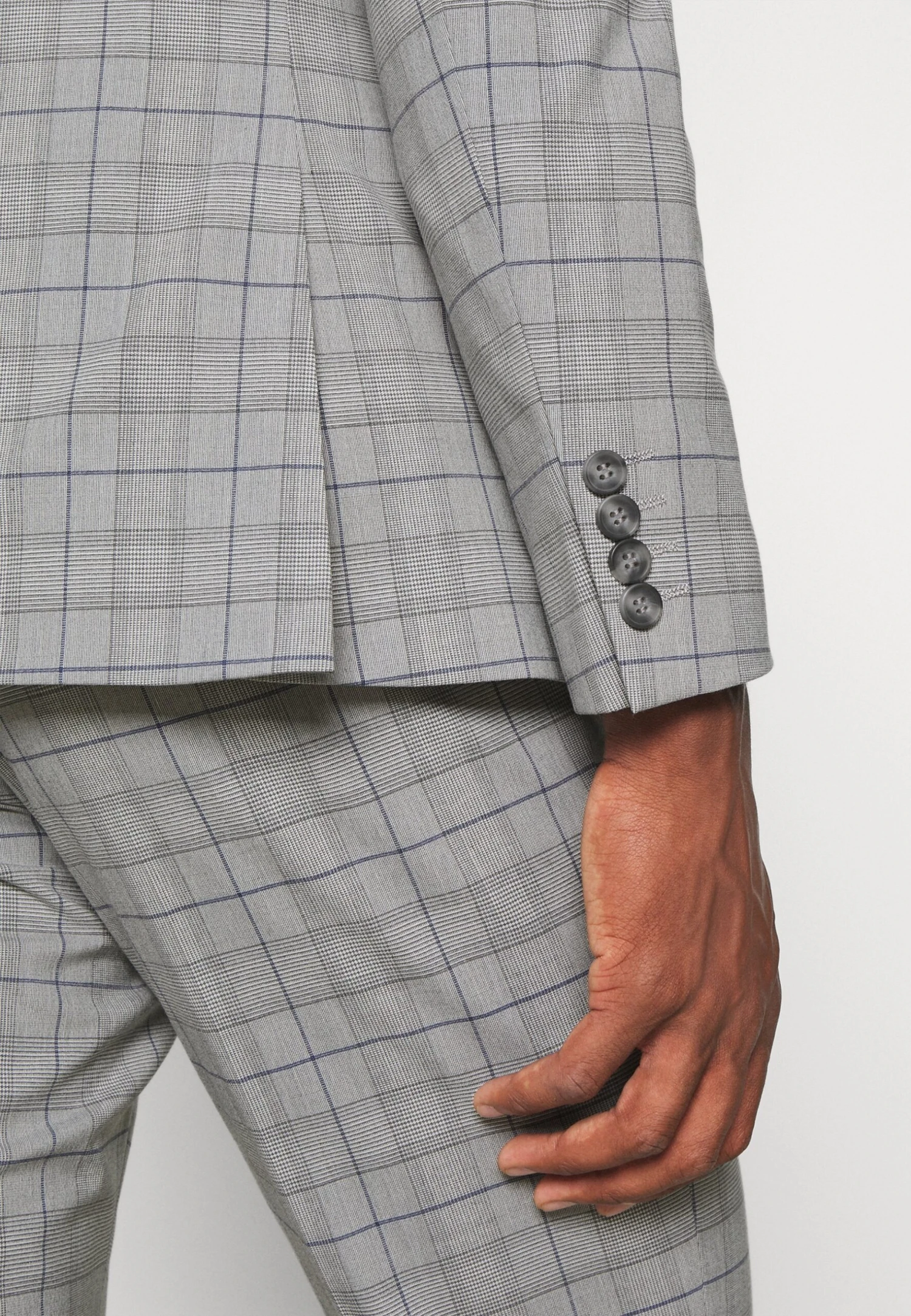 The Fashion Suit Piece Check - Kostuum - Grey 17 The Fashion Suit Piece Check - Kostuum - Grey - Afbeelding 17