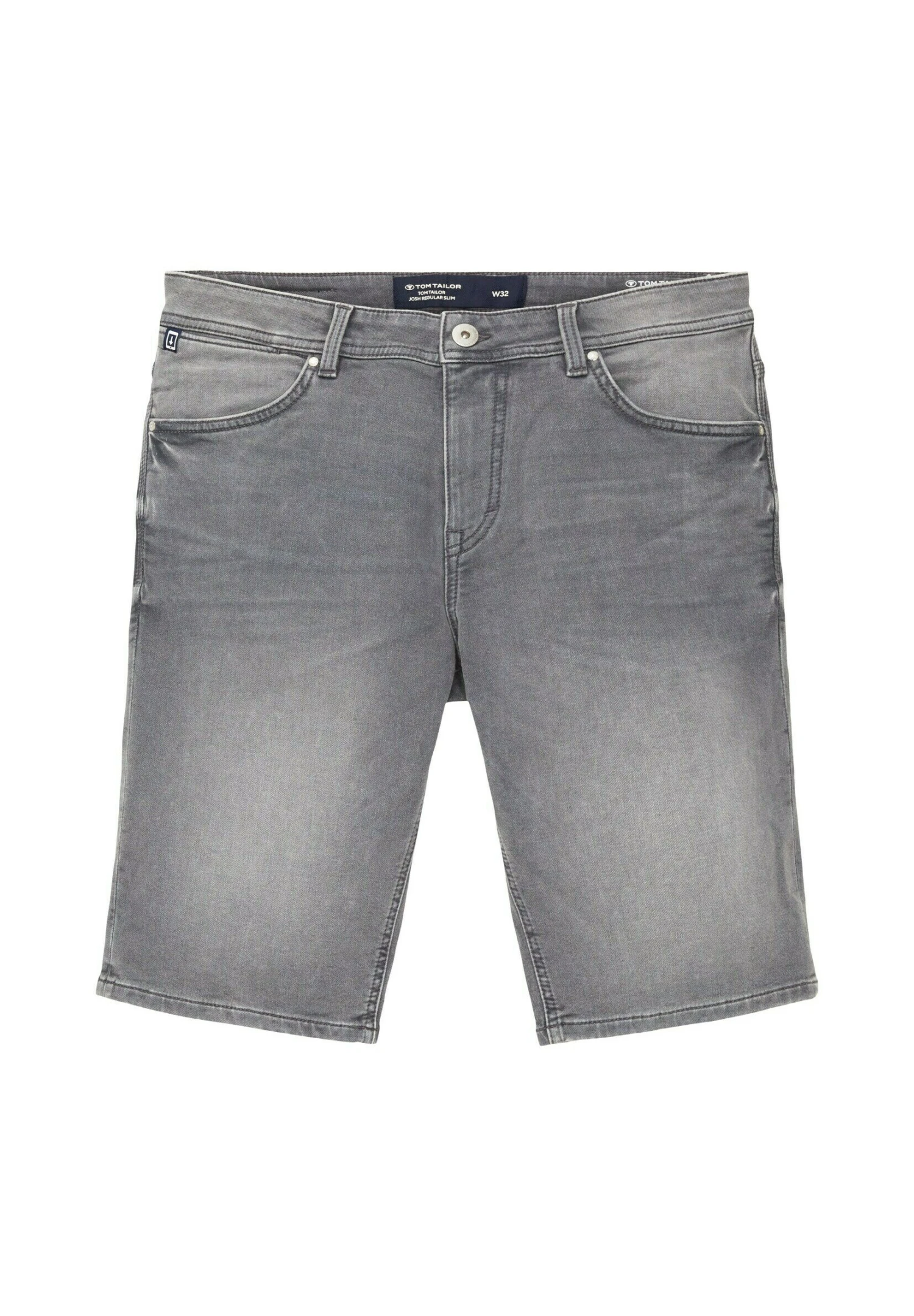 Tom Tailor Jeansshort - Used Mid Stone Grey Denim 7 Tom Tailor Jeansshort - Used Mid Stone Grey Denim - Afbeelding 7