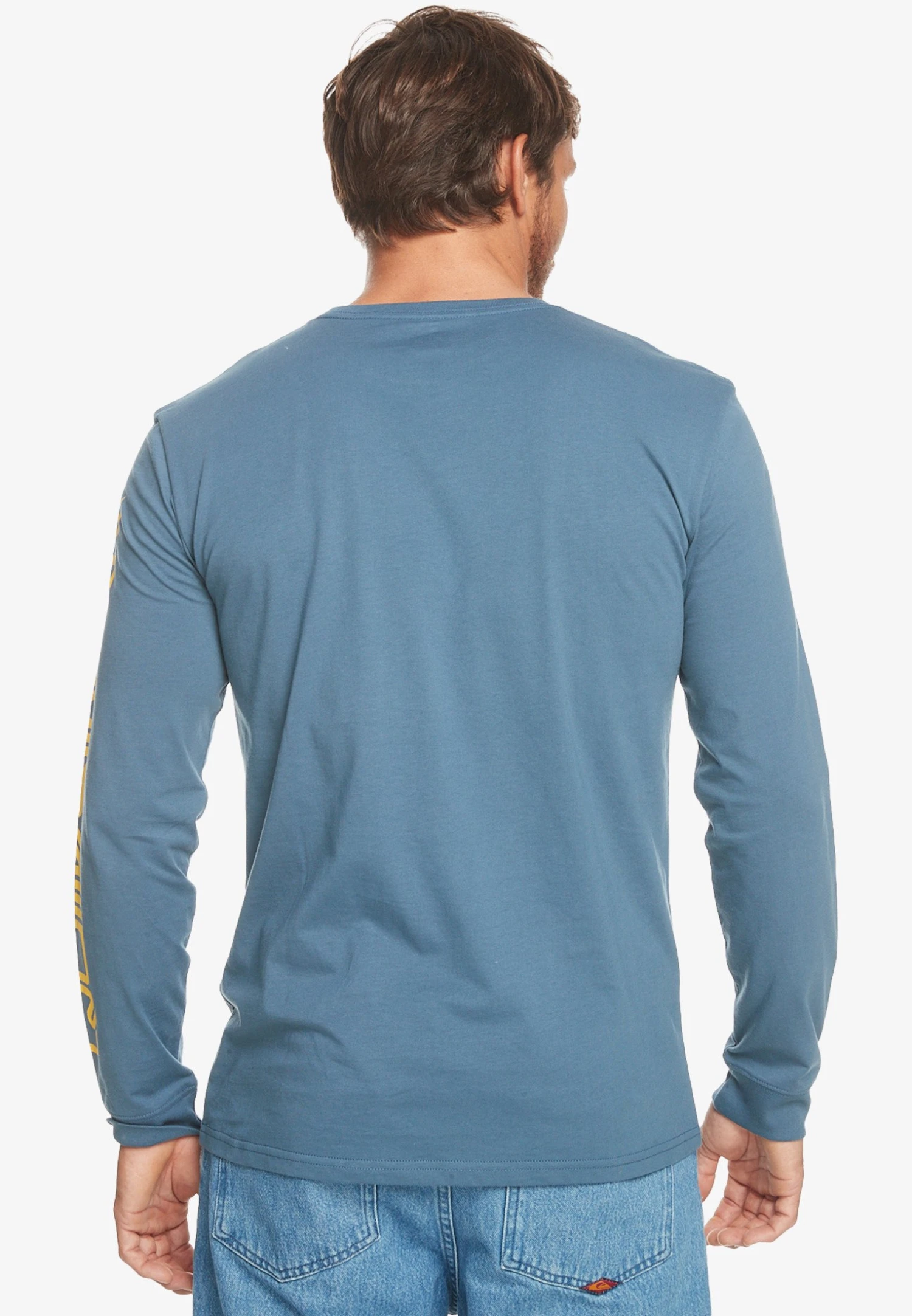 Quiksilver Omnilogo Kvj0 - Longsleeve - Blue 3 Quiksilver Omnilogo Kvj0 - Longsleeve - Blue - Afbeelding 3