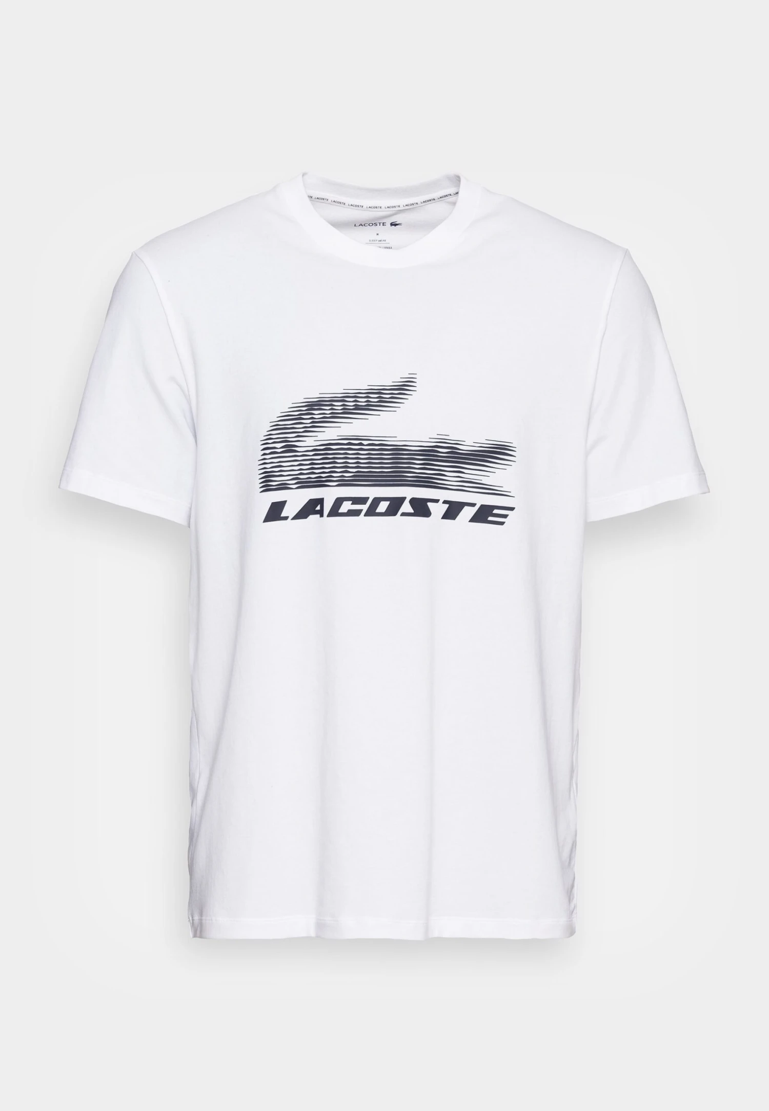 Lacoste Pyjama - White/Navy Blue 2 Lacoste Pyjama - White/Navy Blue - Afbeelding 2