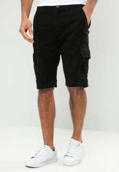 Threadbare Bute - Shorts - Black