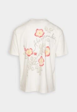 Abercrombie & Fitch Floral Embroidery Logo Tee - T-Shirt Print - Jet Stream 11 Abercrombie & Fitch Floral Embroidery Logo Tee - T-Shirt Print - Jet Stream -Next Verkoopwinkel 990705bf85004e86a6c5665fd8890b66