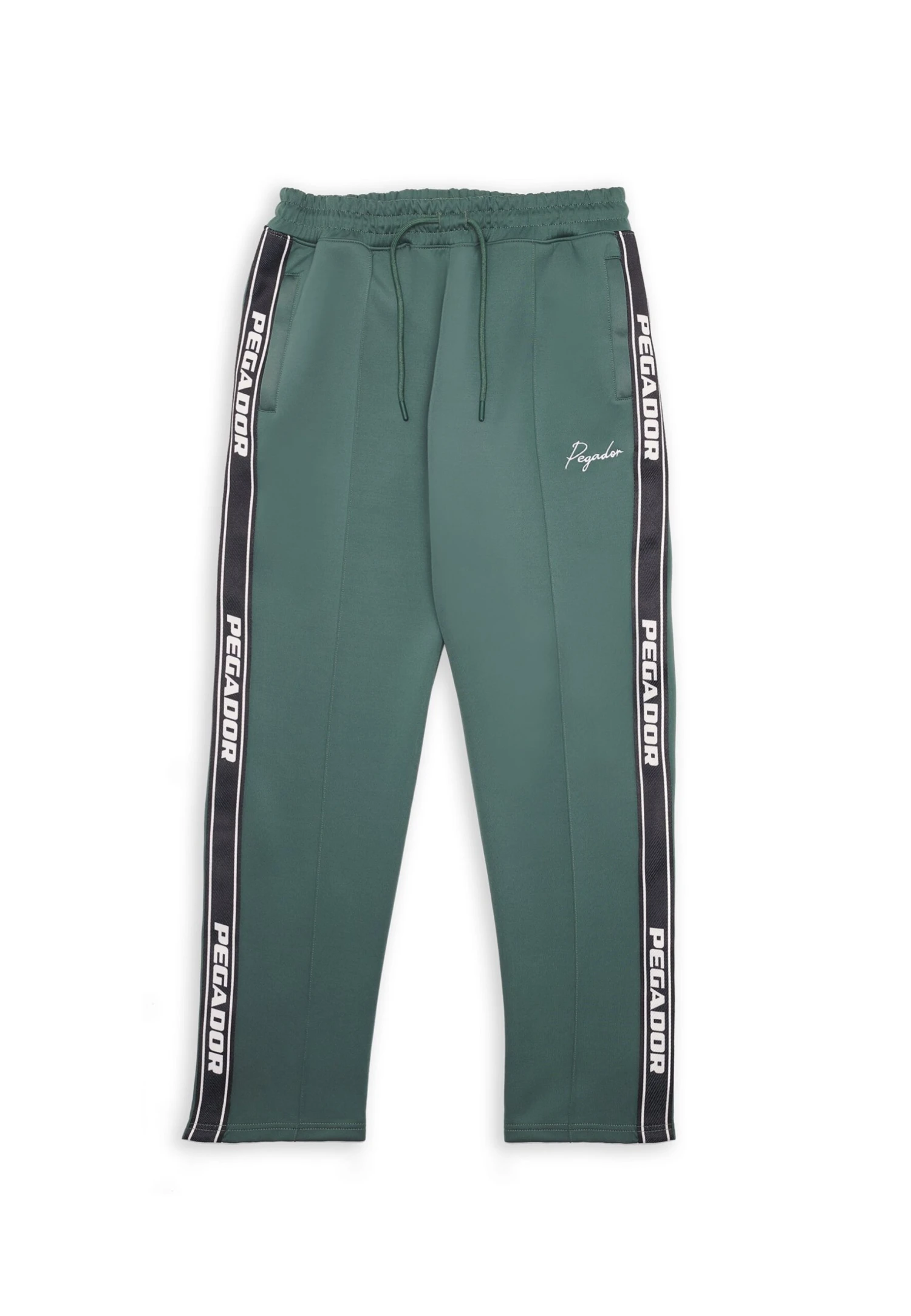 Pegador Wide Track Pants Unisex - Trainingsbroek - Forest Green/Black 4 Pegador Wide Track Pants Unisex - Trainingsbroek - Forest Green/Black - Afbeelding 4