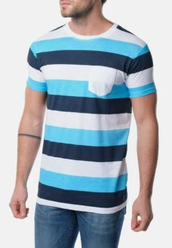 T-Shirt Print - Bleu Marine
