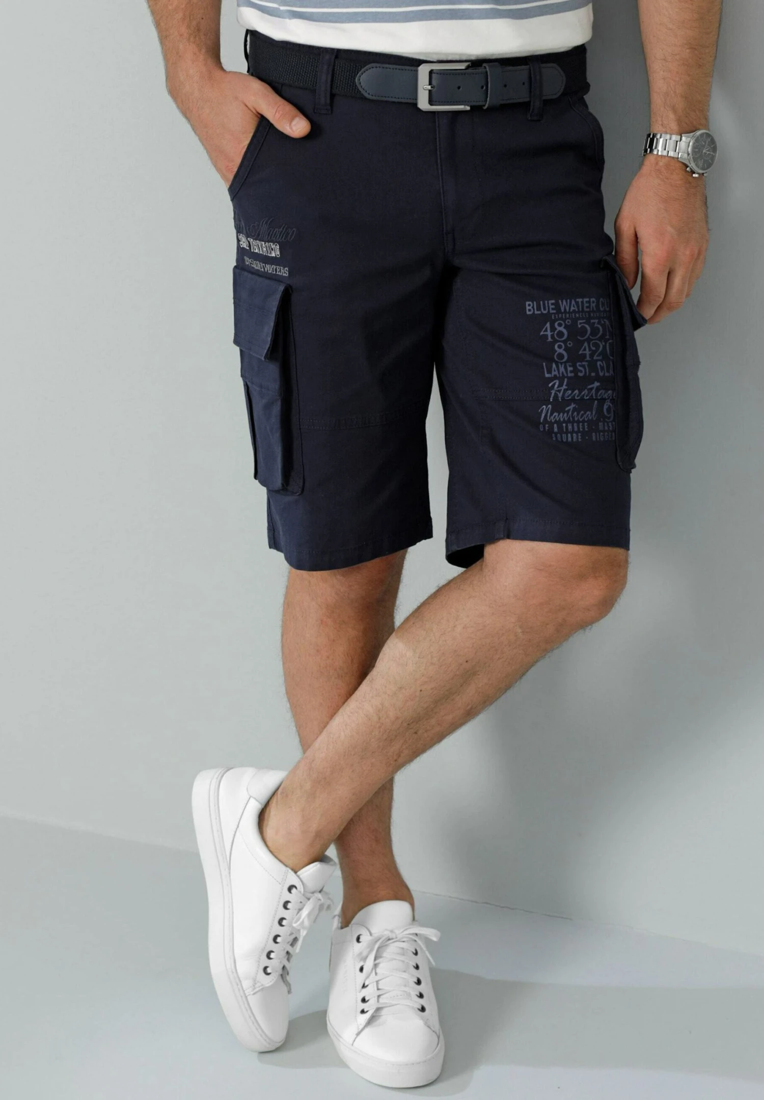 Shorts - Marineblau 7 Shorts - Marineblau - Afbeelding 7