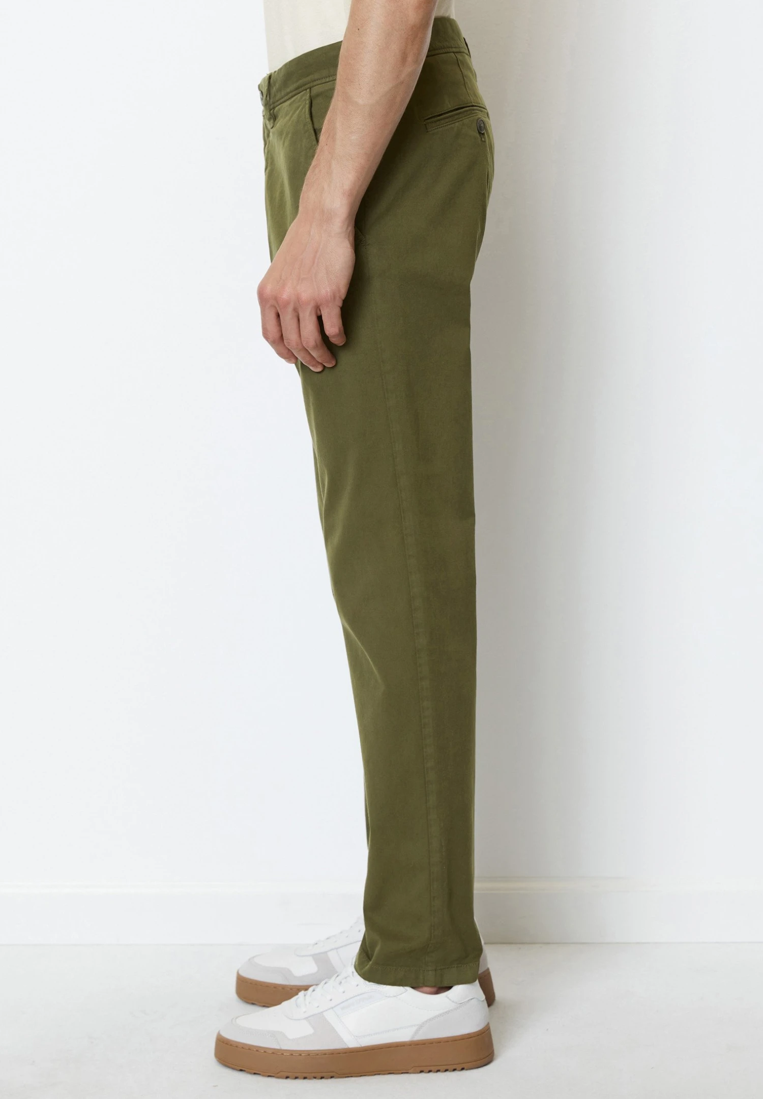 Marc O'Polo Modell Stig Shaped Aus Bio Mix - Broek - Asher Green 5 Marc O'Polo Modell Stig Shaped Aus Bio Mix - Broek - Asher Green - Afbeelding 5