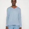 Zadig & Voltaire Monastir Voltaire - Longsleeve - Bleu Horizon