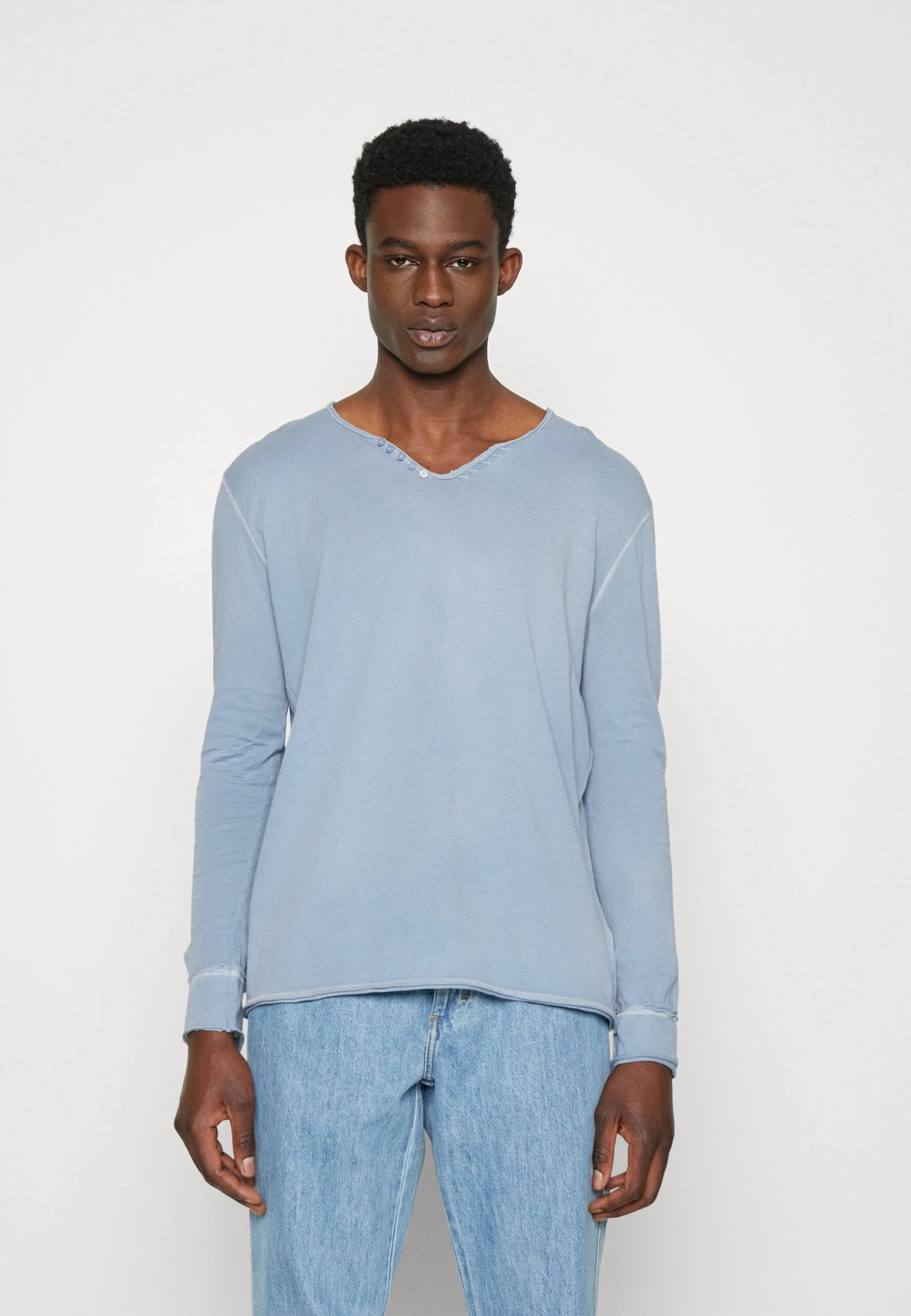 Zadig & Voltaire Monastir Voltaire - Longsleeve - Bleu Horizon 1 Zadig & Voltaire Monastir Voltaire - Longsleeve - Bleu Horizon