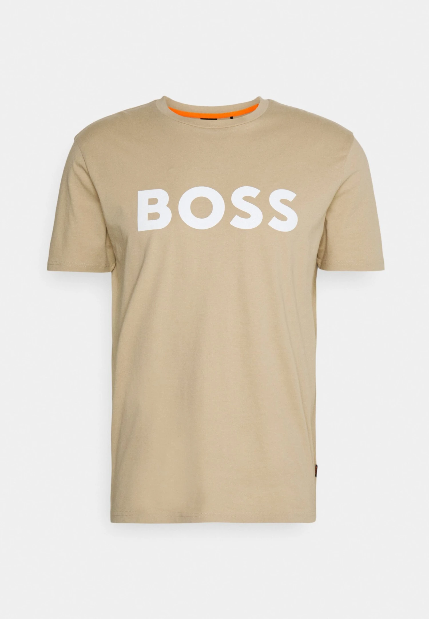 Boss Thinking - T-Shirt Print - Light Beige 1 Boss Thinking - T-Shirt Print - Light Beige
