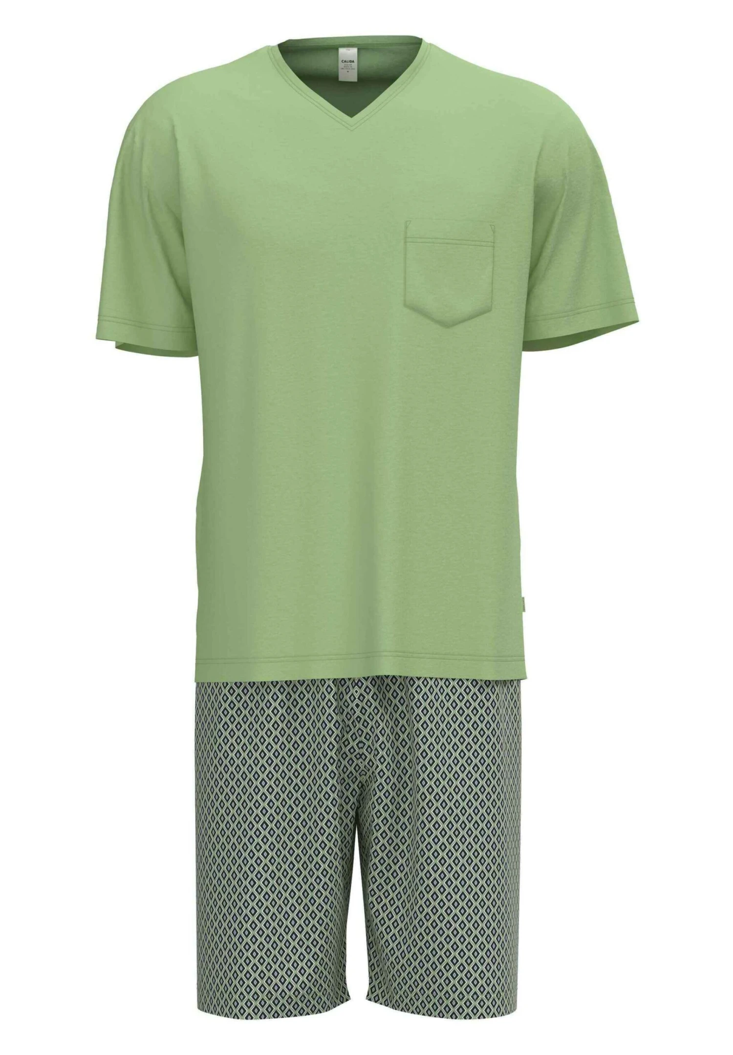Calida SetKurz - Pyjama - Iris Green 5 Calida SetKurz - Pyjama - Iris Green - Afbeelding 5