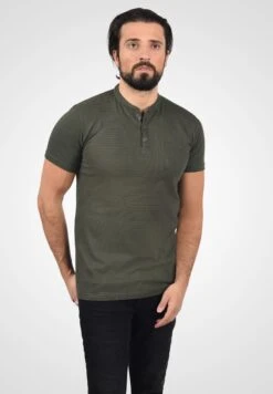 Solid Sdalfi - T-Shirt Print - Ivy Green Melange